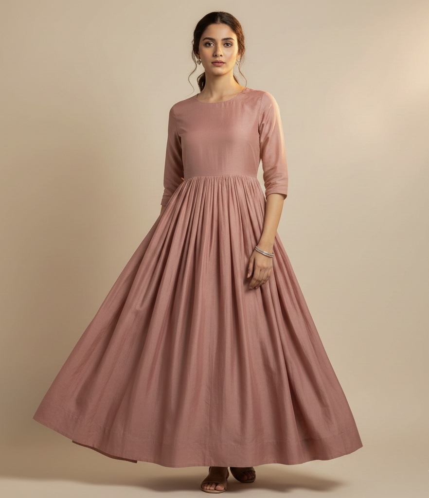 Rosewood Mauve Maxi Dress